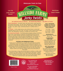Hillside Farms empaque de tiras de pollo y patata dulce, snack delicioso sin rellenos