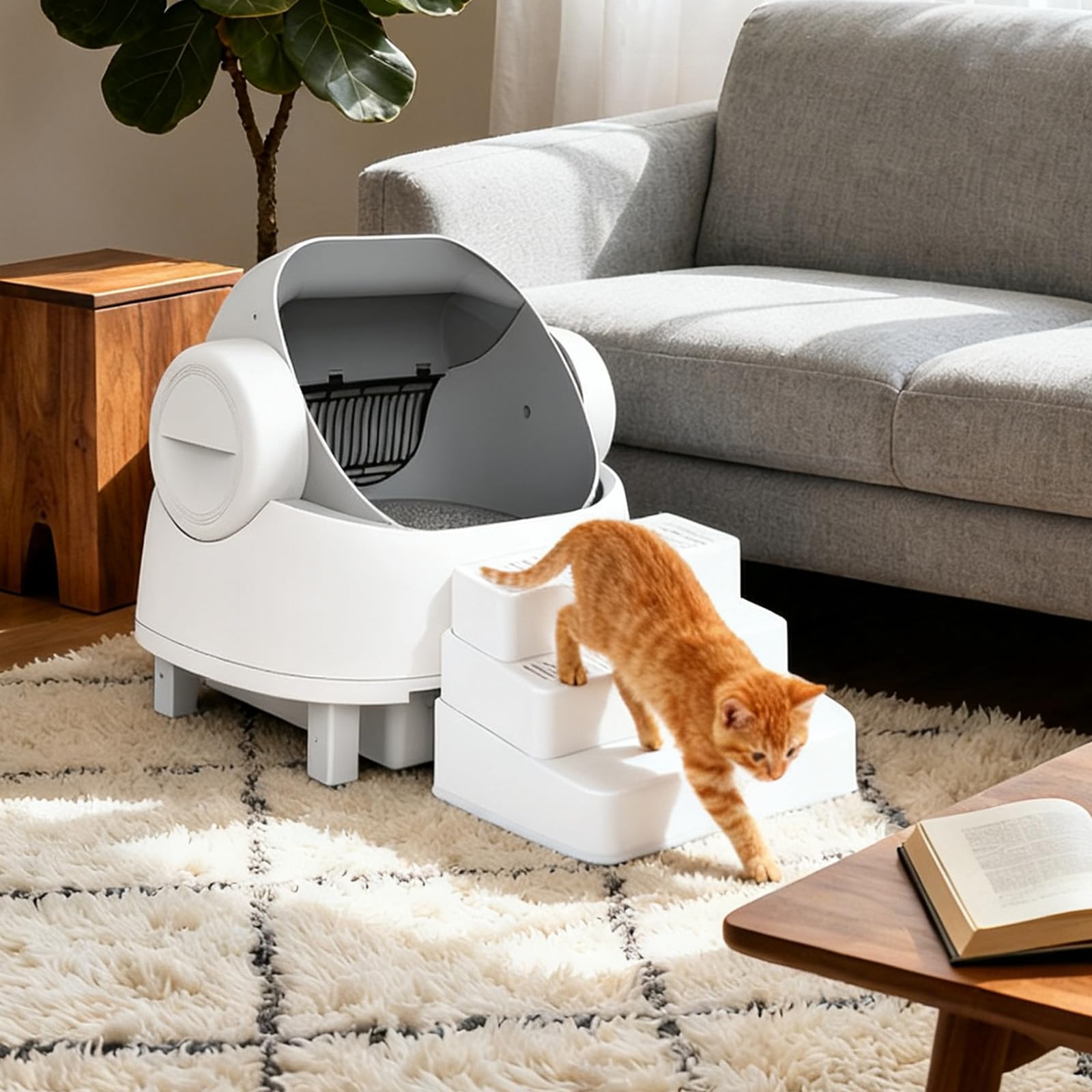 Soporte estable Himake para gatos pequeños y mayores