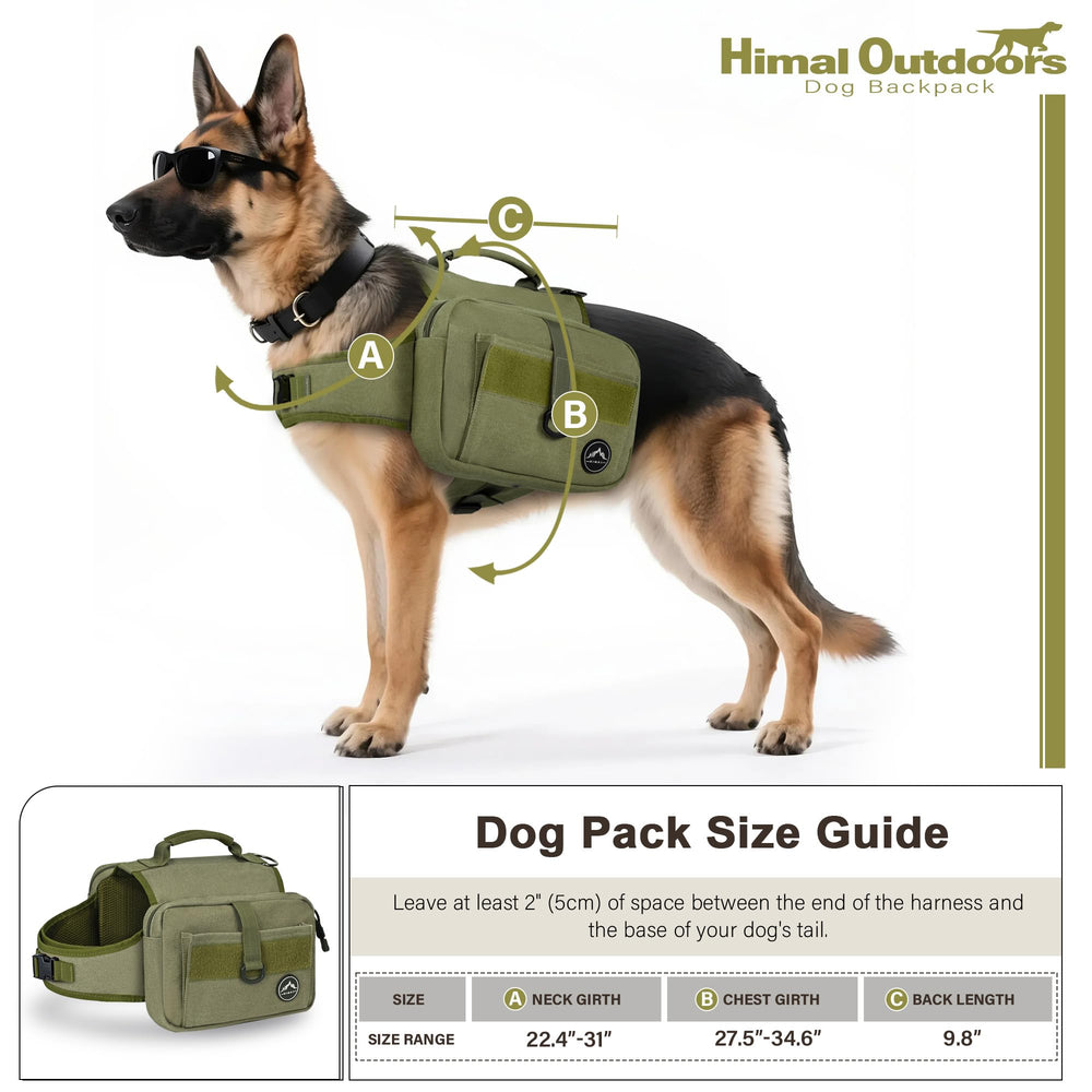 Himal Outdoors Correas ajustables para un ajuste cómodo y seguro.