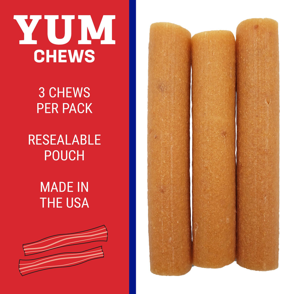 Himalayan Dog Chew bolsa con cierre reutilizable: mantiene la frescura entre usos.