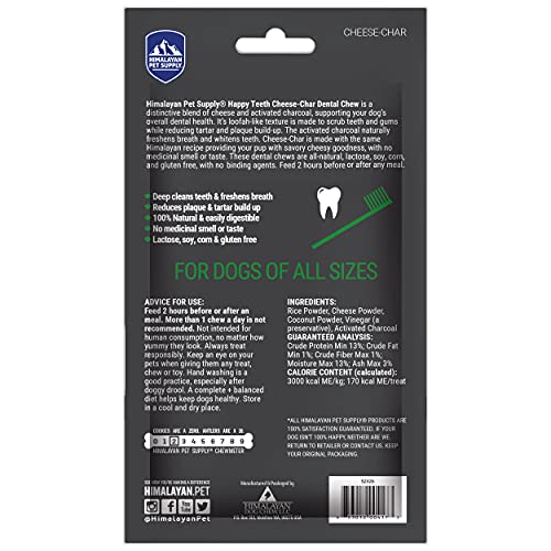 Himalayan Dog Chew Carbón Activado: ayuda a limpiar y refrescar el aliento