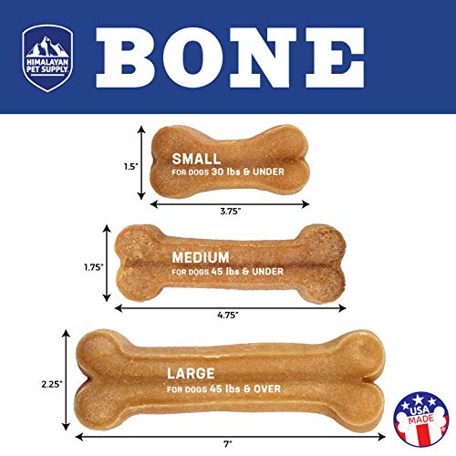 Himalayan Dog Chew: digestión facilitada con textura suave.