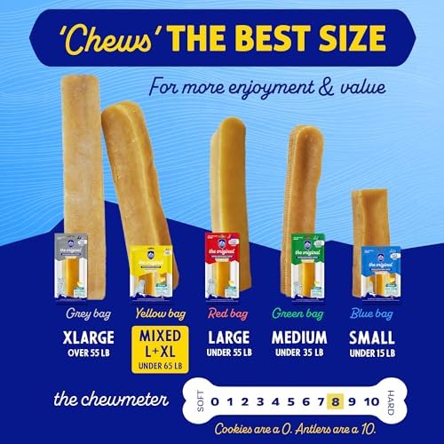 Chuche Himalayan Dog Chew Maní Yak, snack proteico para estómagos sensibles.
