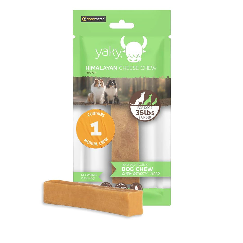 Himalayan Dog Chew masticable de queso para perros.