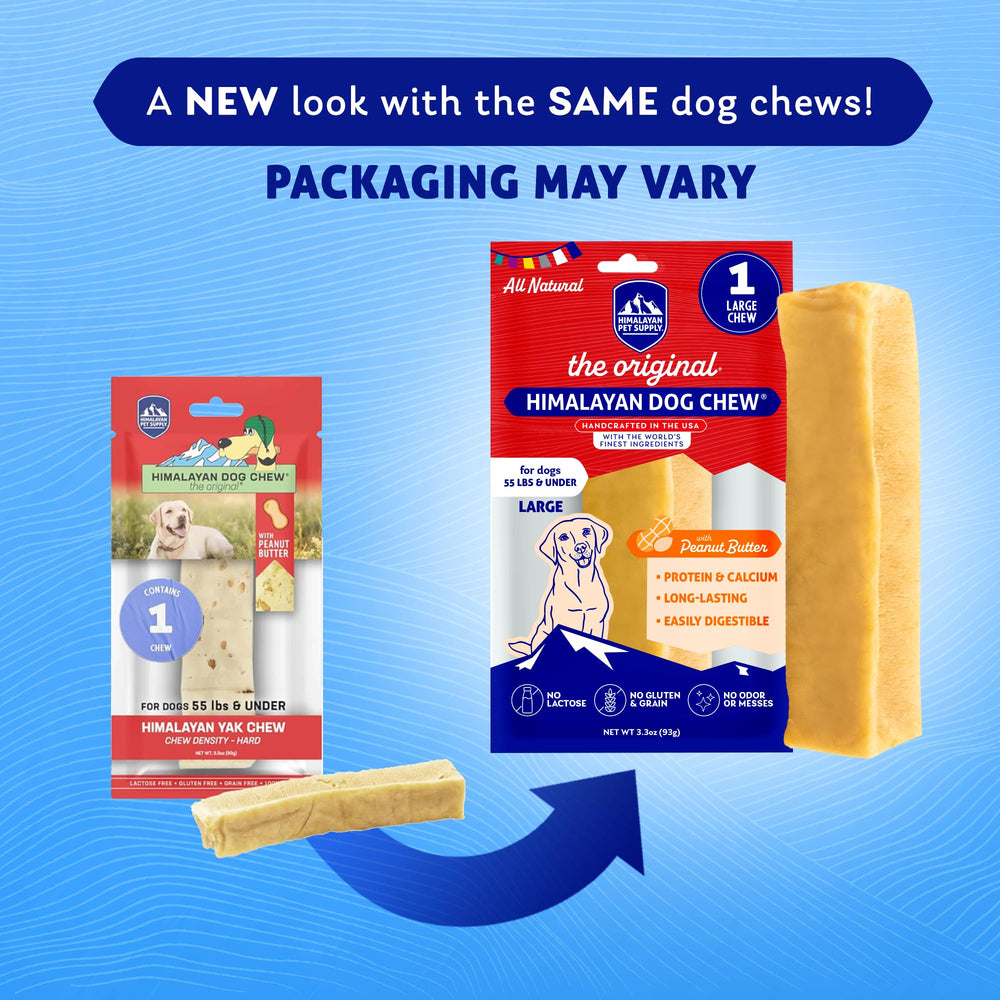 Himalayan Dog Chew: mastication durable pour chiens de petite à moyenne taille.