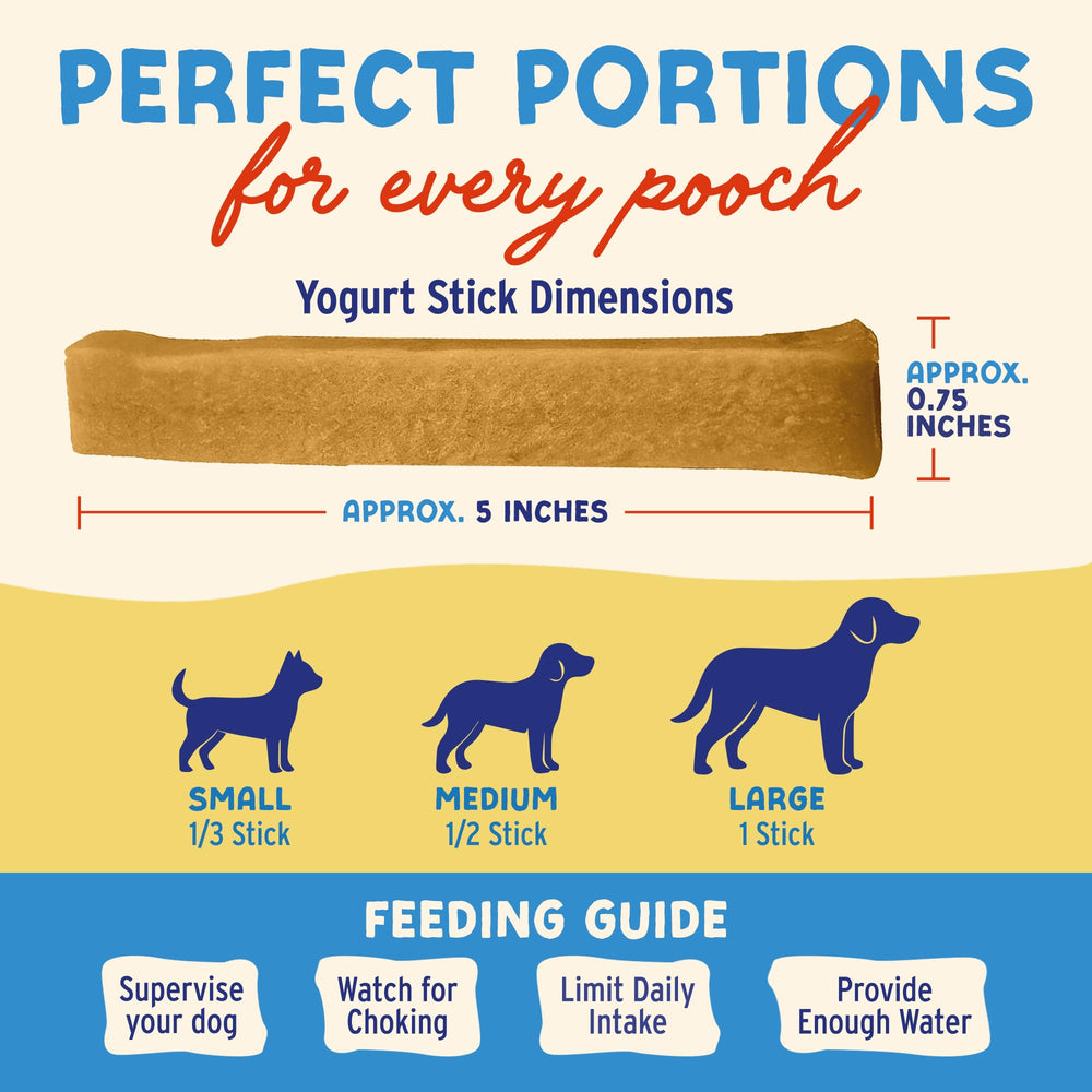 Himalayan Dog Chew Yogurt Sticks: apoyo digestivo y bienestar general para perros.