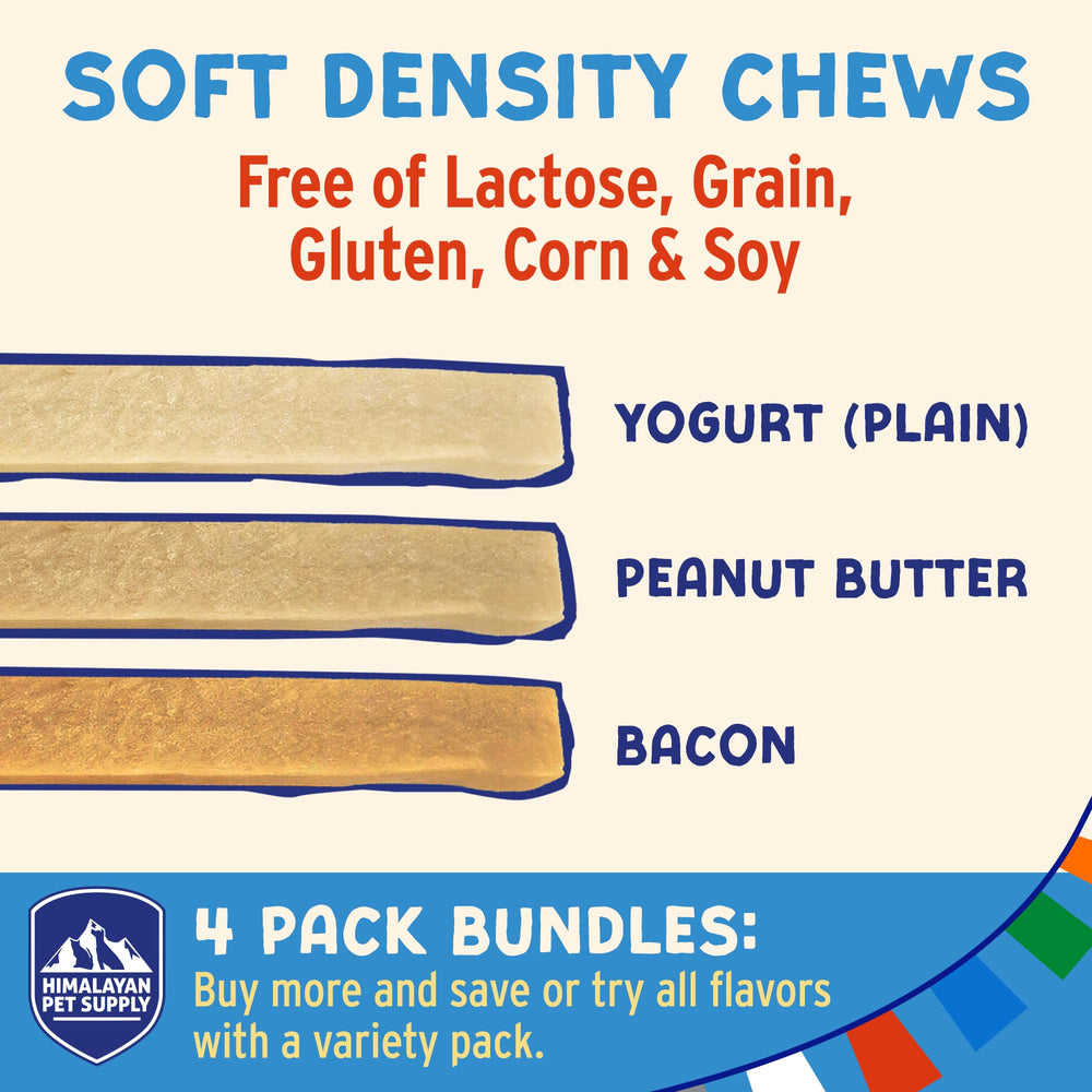 Himalayan Dog Chew Yogurt Sticks con proteínas nutritivas: snack delicioso para perros