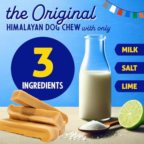 Chuche Himalayan Dog Chew Pollo Yak, opción sabrosa y fácil de digerir.