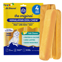 Himalayan Dog Chew presenta la presentación original para perros pequeños a medianos.