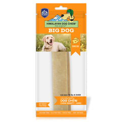 Himalayan Dog Chew: queso himalayo grande para perros grandes, masticación prolongada.