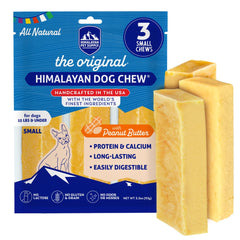 Himalayan Dog Chew Original: queso yak artesanal, masticación prolongada.