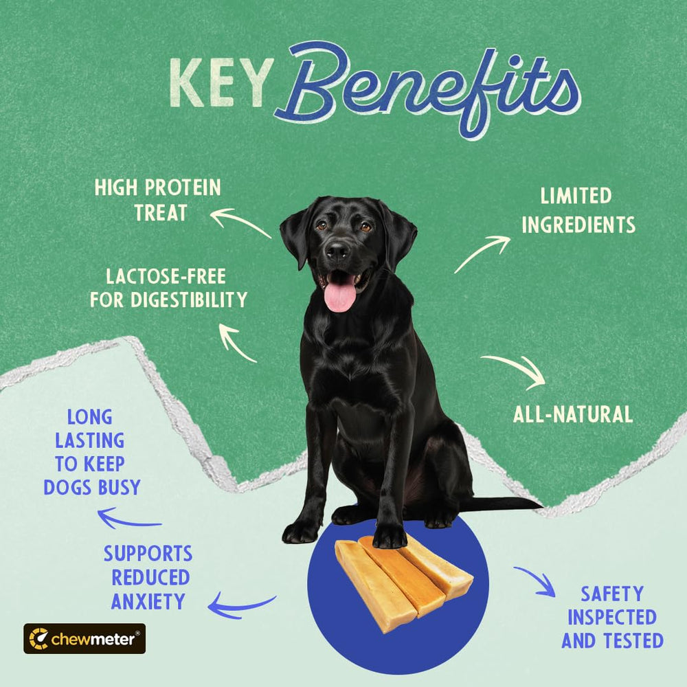 Chewmeter Himalayan Yaky Cheese Chew: receta ancestral nepalí para perros.
