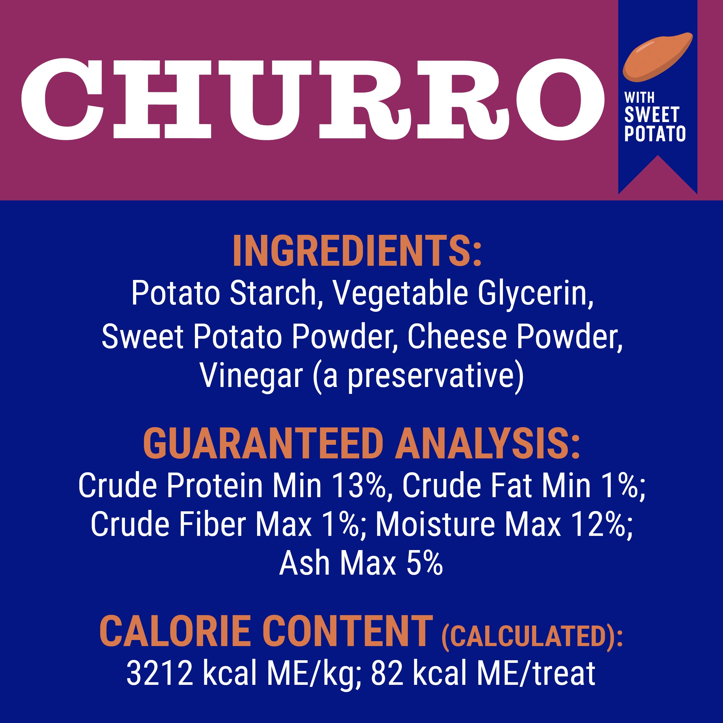 CHURRO sin lactosa de Himalayan Dog Chew, opción amable para estómagos sensibles