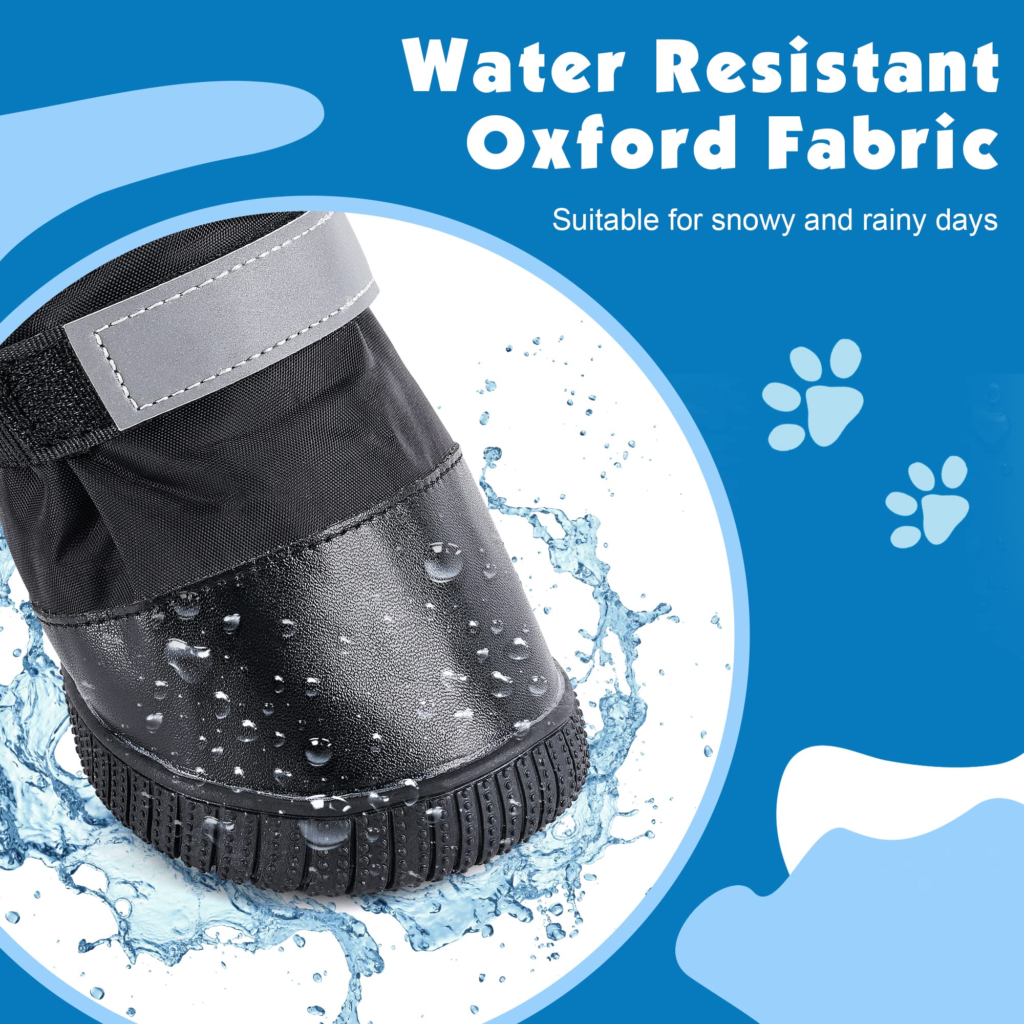 Botas Hipaw con suela antideslizante, adherencia segura en superficies mojadas.