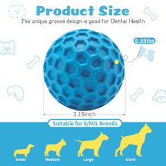 HIPPIH bola interactiva para perros, perfecta para juego de recoger