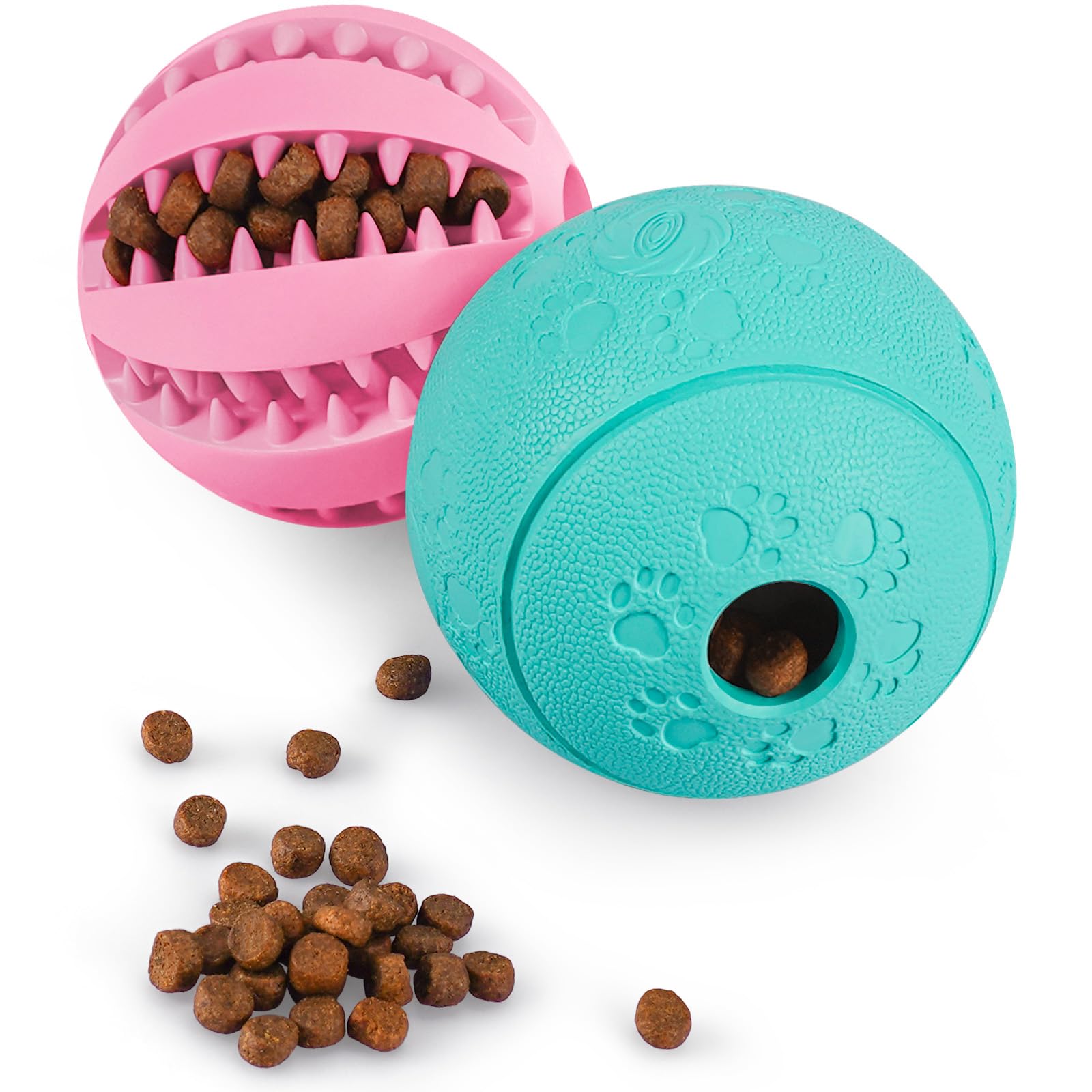 HIPPIH puzzle boule rose petit: stimulation mentale et mâchage sûr.