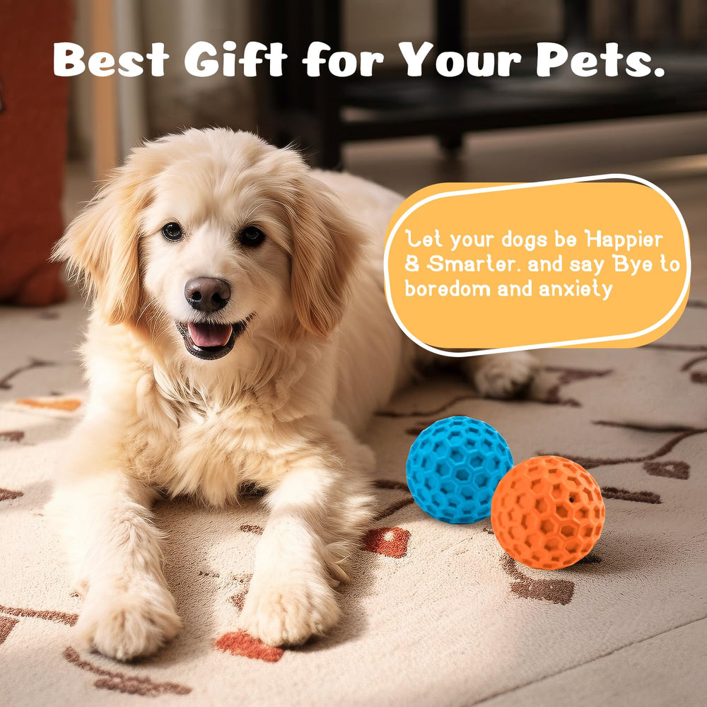 HIPPIH pack de dos juguetes duraderos para perros, ideal para regalo.