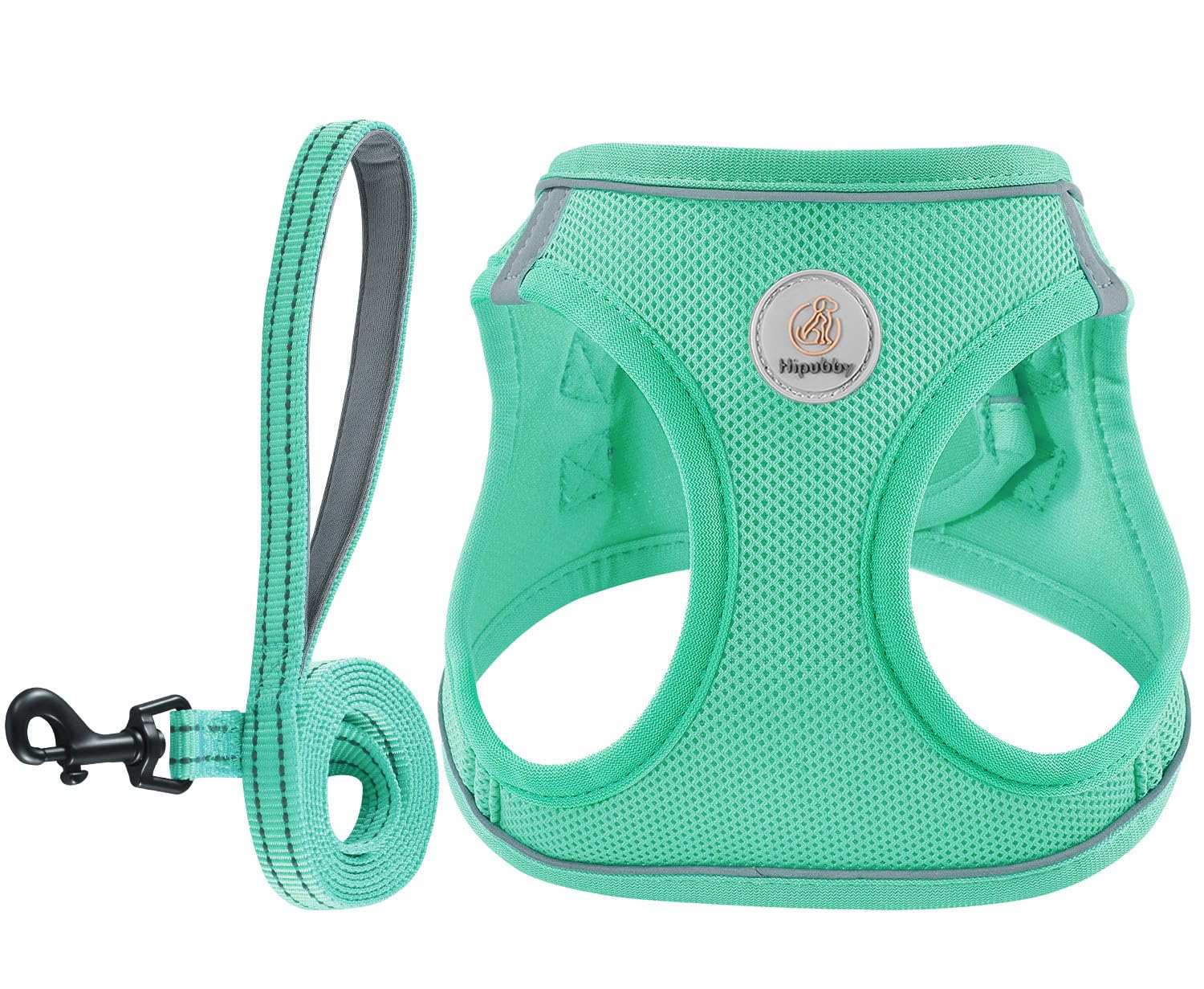 Hipubby arnés de perro de malla suave para paseos cómodos.