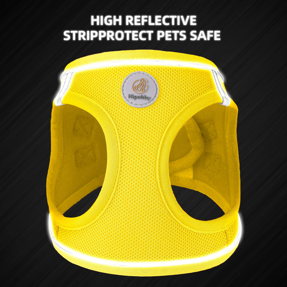 Fácil de poner el arnés Hipubby, ideal para entrenamientos y paseos.