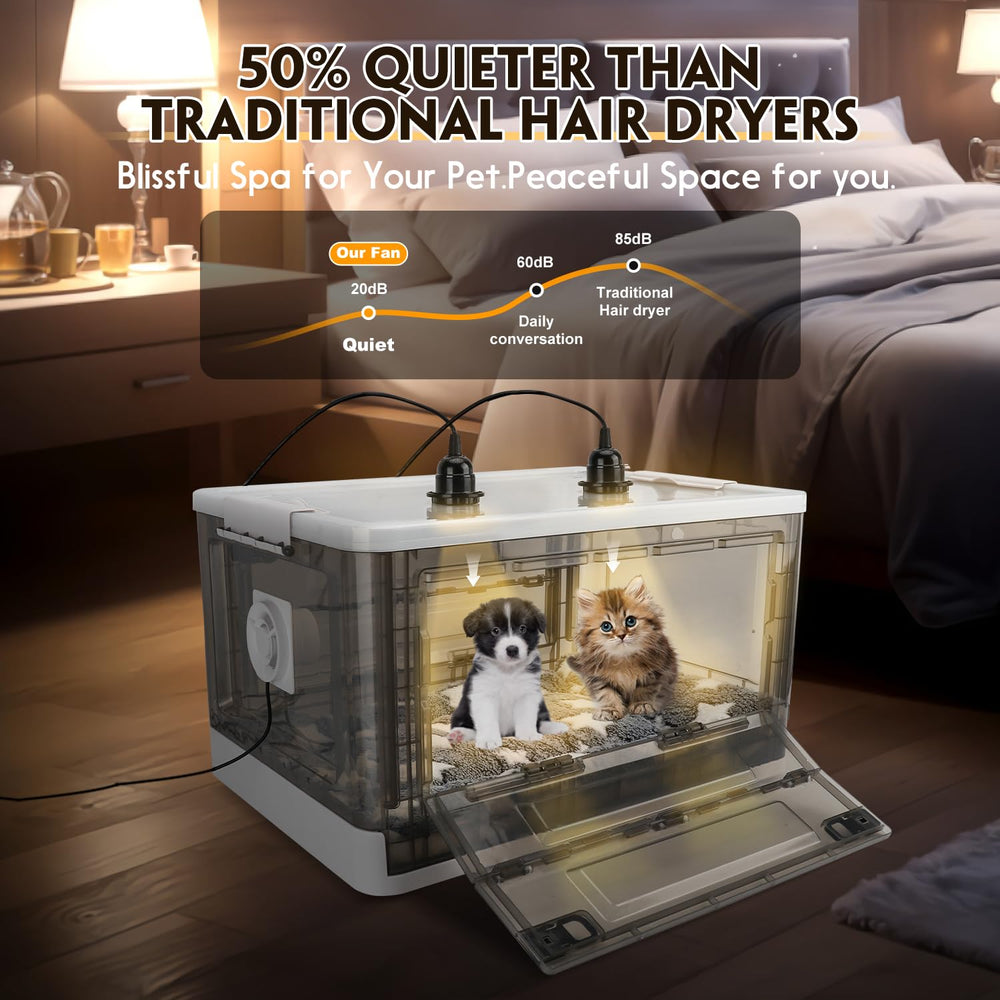 HKDQ Puppy Incubator cama para cachorros, fácil de limpiar y cómoda.
