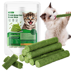 Barra de hierba HKpetie para gatos con sabor real, ideal para premiar