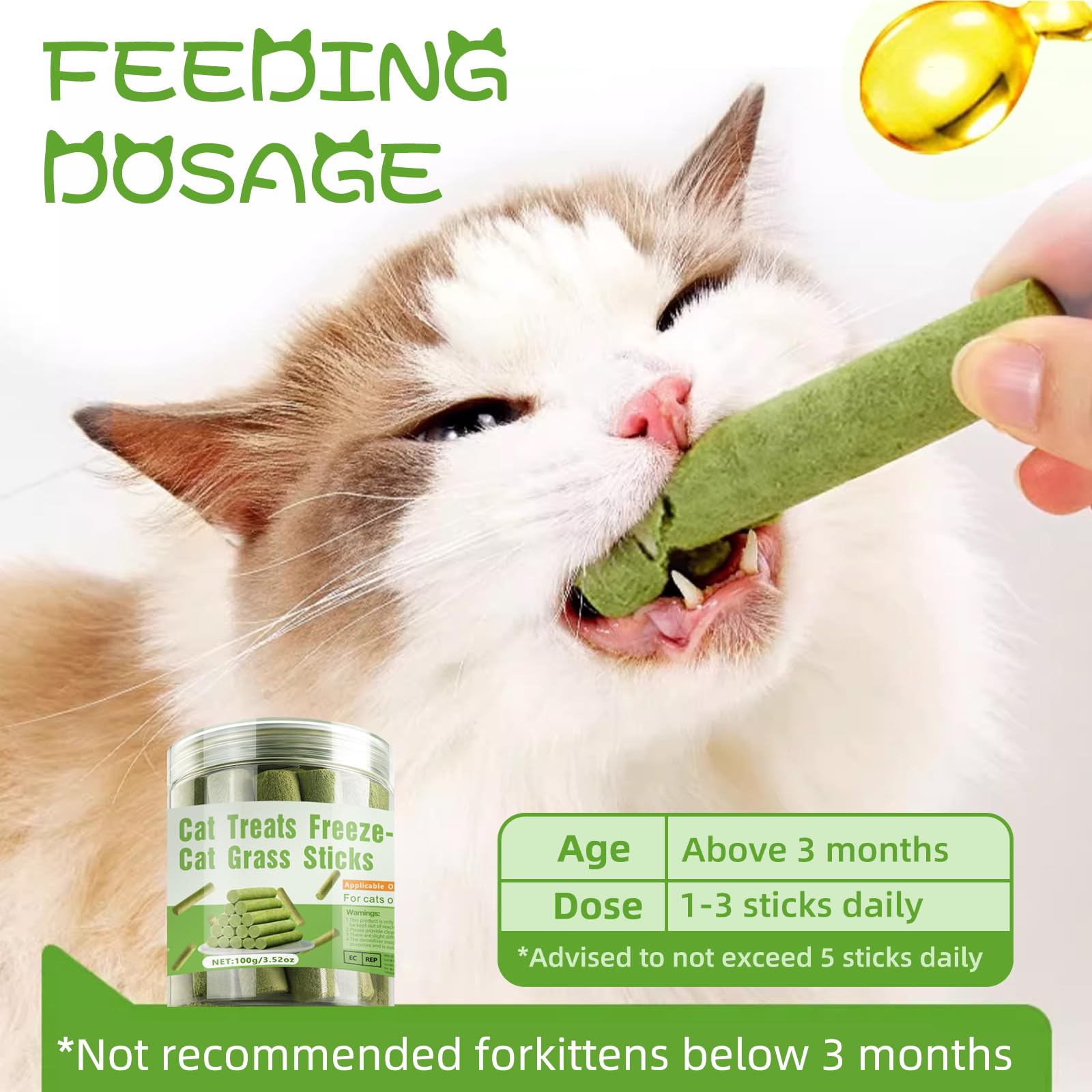hkpetty snack para cuidado dental de gatos, ayuda a reducir placa de forma natural.