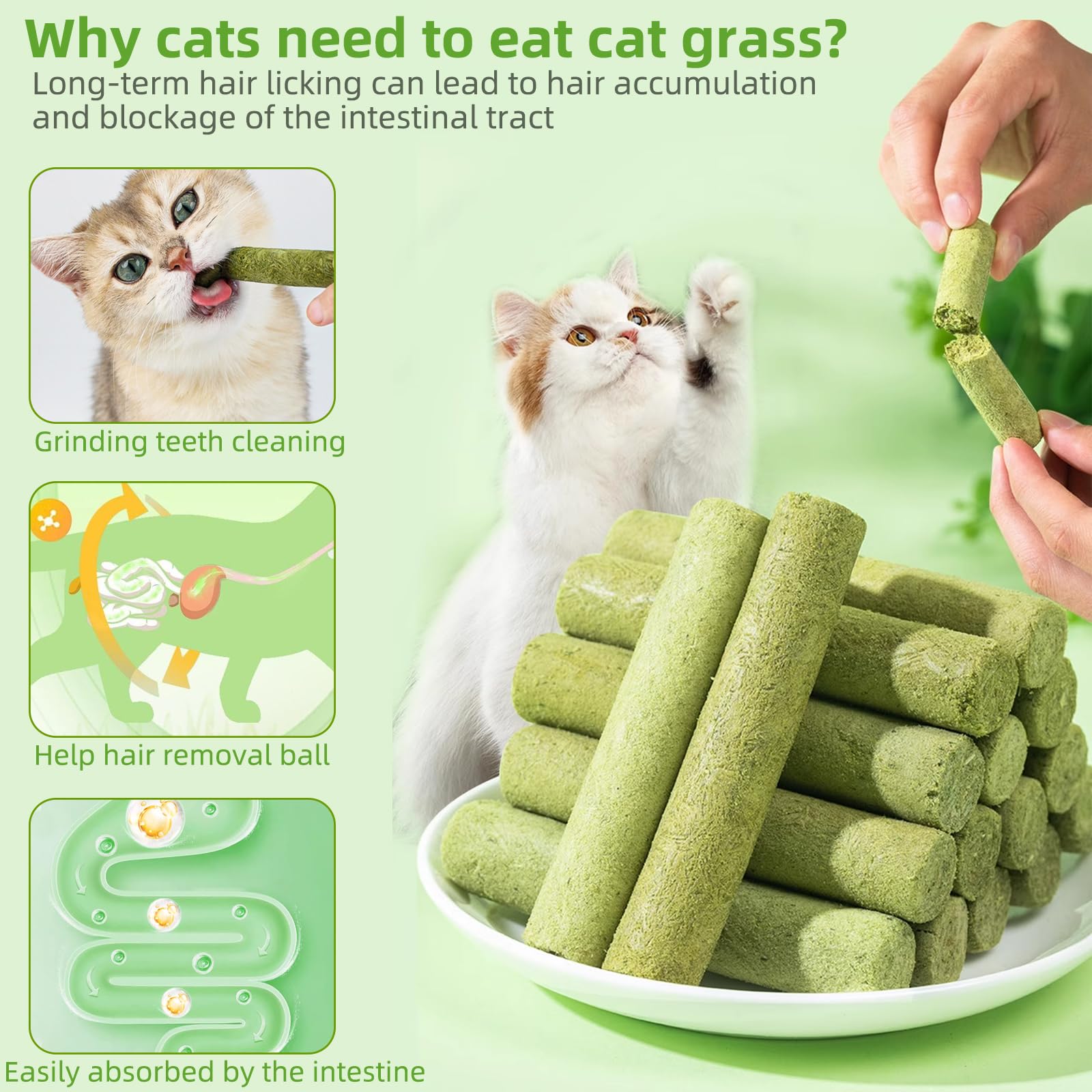 hkpetty ingredientes naturales de palitos para gatos, opción segura y sabrosa.