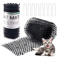Hmyomina alfombra disuasoria para gatos de 16-4ft protege muebles y zonas exteriores