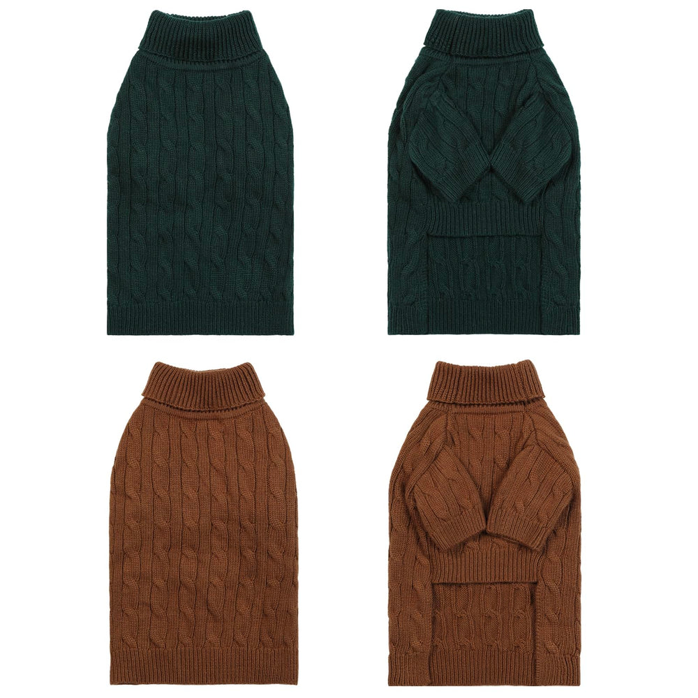 Sudadera Hó Pêng-iú color marrón para perro, tela agradable y ajustable.