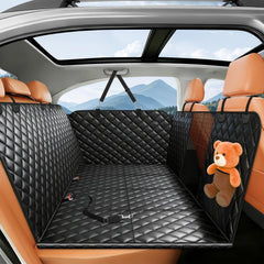 HOB4U cubre asiento trasero extensor duro, espacio extra para perros durante el viaje