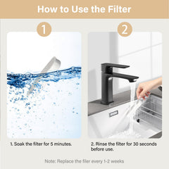Filtro HOETEK de tres capas para WOPET, purifica y mantiene agua fresca