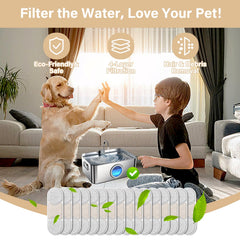 HOETEK filtros de repuesto para Zuqqony 12L, agua más estable y limpia
