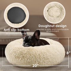 Hoewina Donut: tejido plush suave para acurrucarse y confort diario.