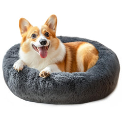 Cama Hoewina para perro grande 28 pulgadas, soporte para cabeza y cuello.
