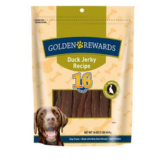 Hoiyen trozos deshidratados de pato para perros, textura masticable ideal para premiar durante paseos.