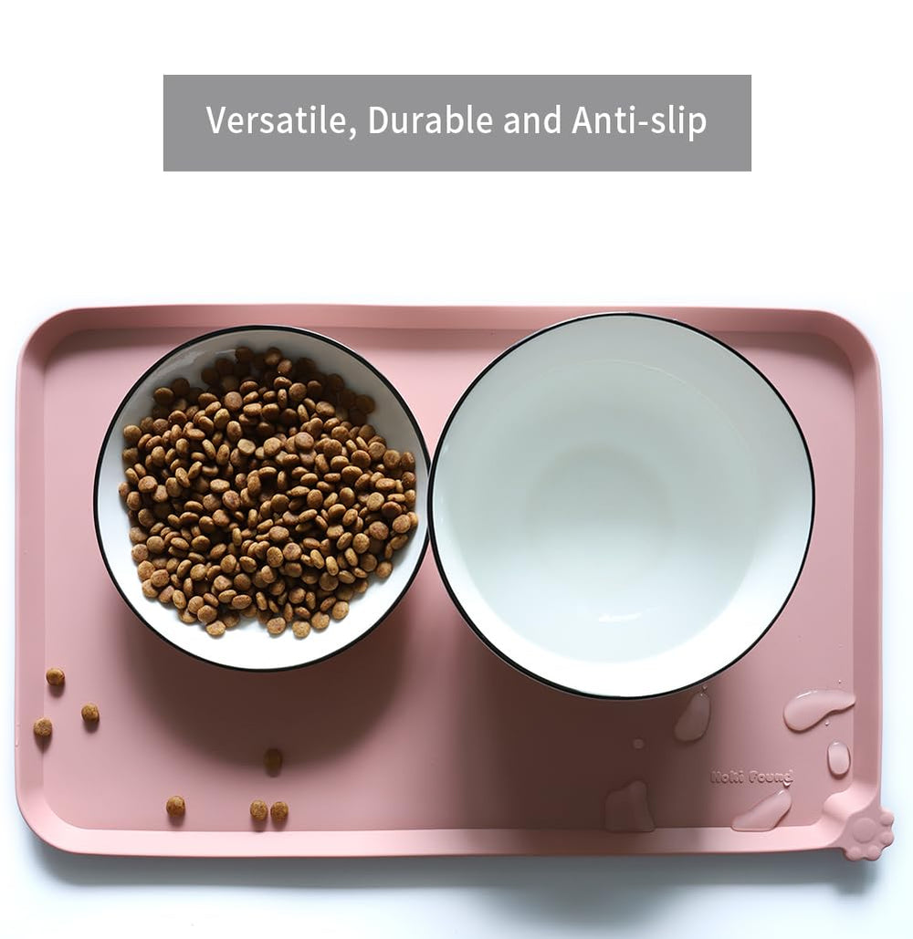 Bandeja Hoki Found de silicona 19x12 pulgadas, ideal para alimentación diaria.