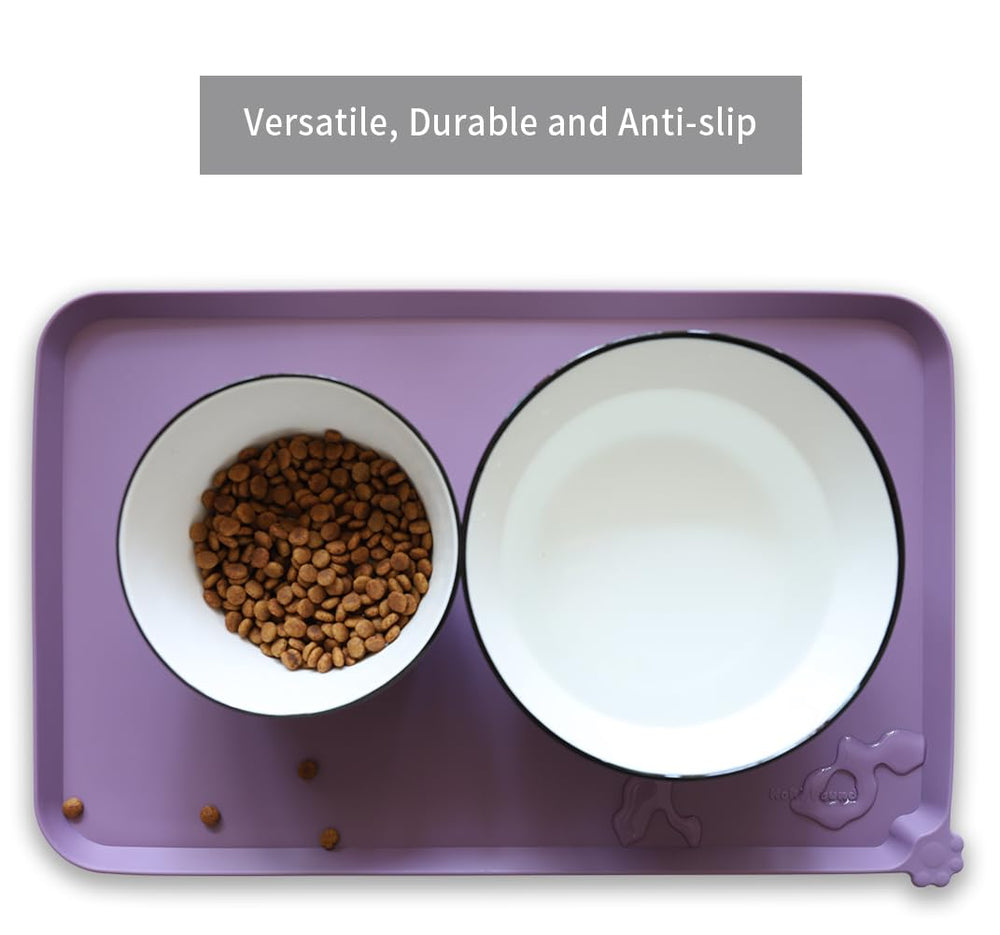 Hoki Found diseño antideslizante mantiene los cuencos en su sitio durante la comida.