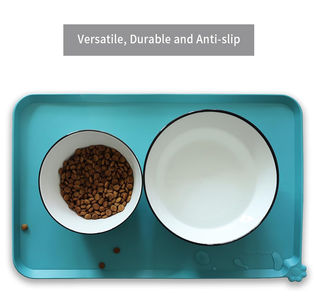 Alfombrilla Hoki Found resistente y flexible, ideal para viajes con mascotas.
