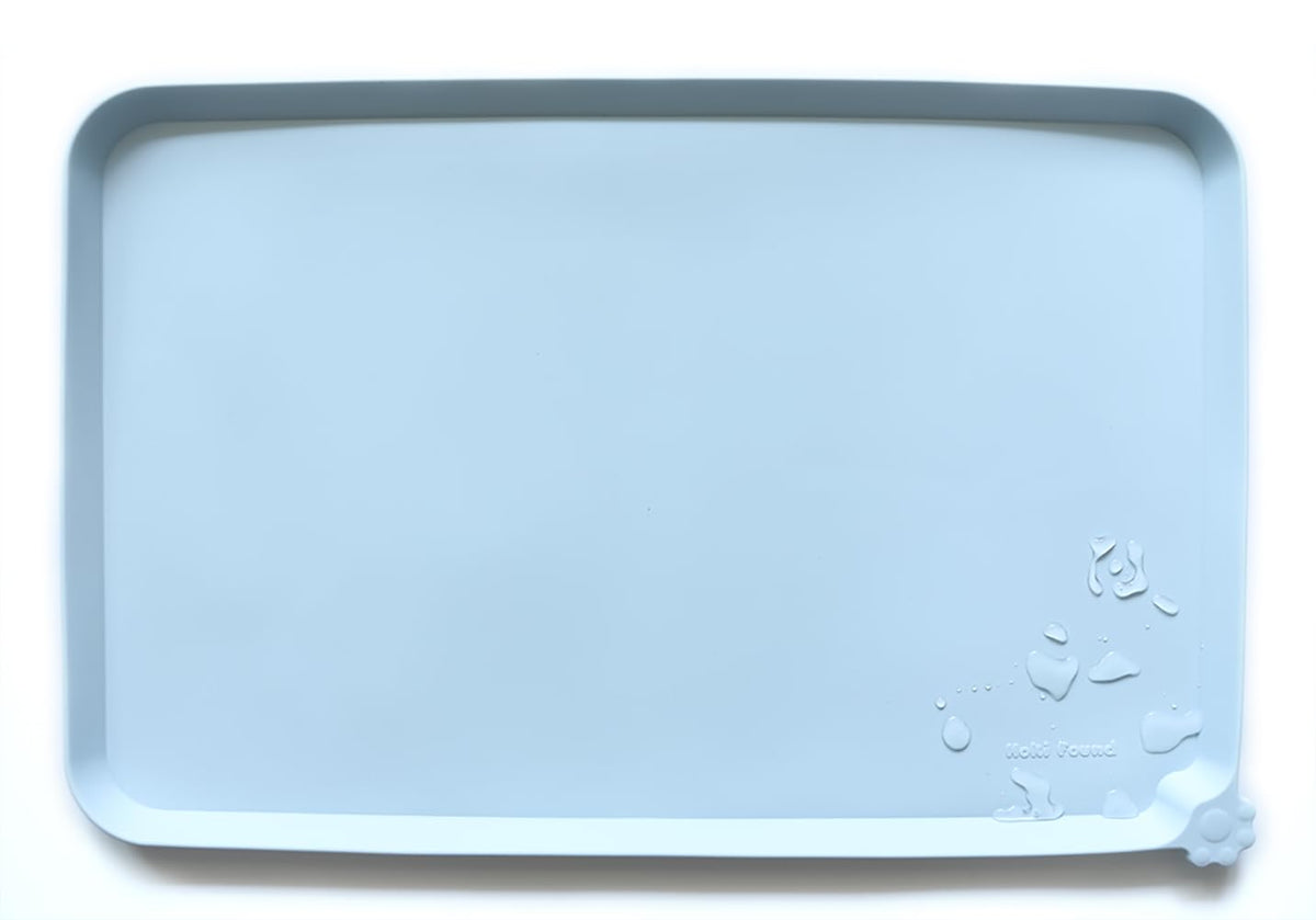 Hoki Found placa de silicona antideslizante para perros y gatos evita salpicaduras.