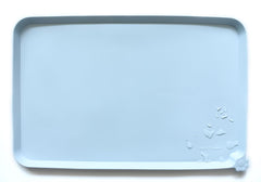 Hoki Found placa de silicona antideslizante para perros y gatos evita salpicaduras.