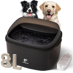 Fuente HOLAPAW para perros grandes con 8 L, agua fresca y constante.