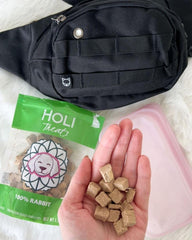 Holi: trozos versátiles para perros de todas las tallas como recompensa.