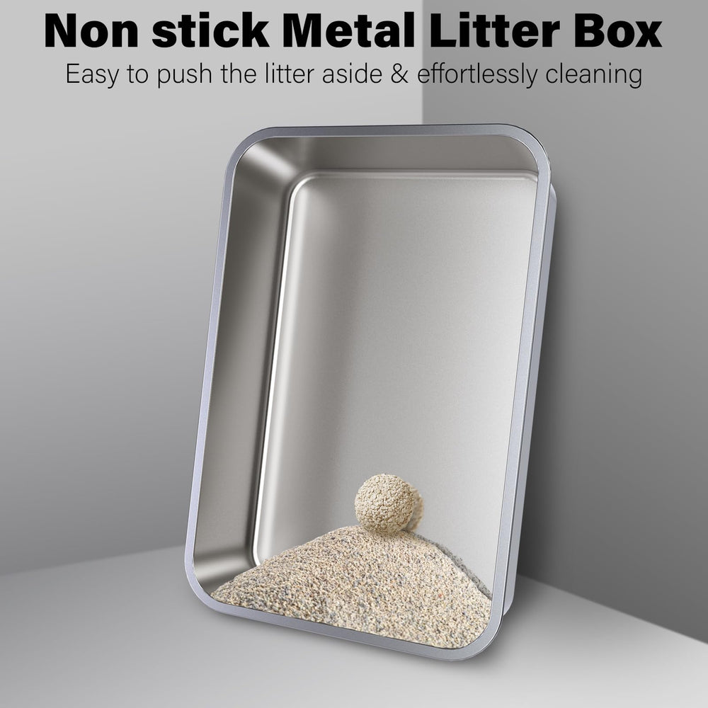 Holintan caja de arena de acero inoxidable, control de olores diario