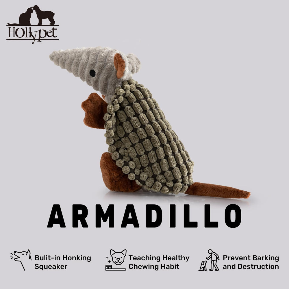 Hollypet Armadillo peluche ideal para tirar y atrapar.