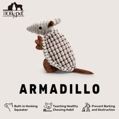 Hollypet Armadillo textura de masaje para encías durante la masticación.
