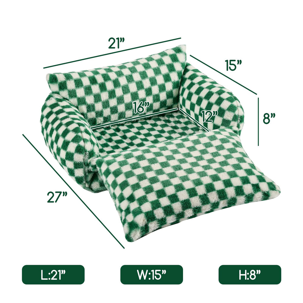 Fundas desmontables de la cama Hollypet para limpieza rápida.
