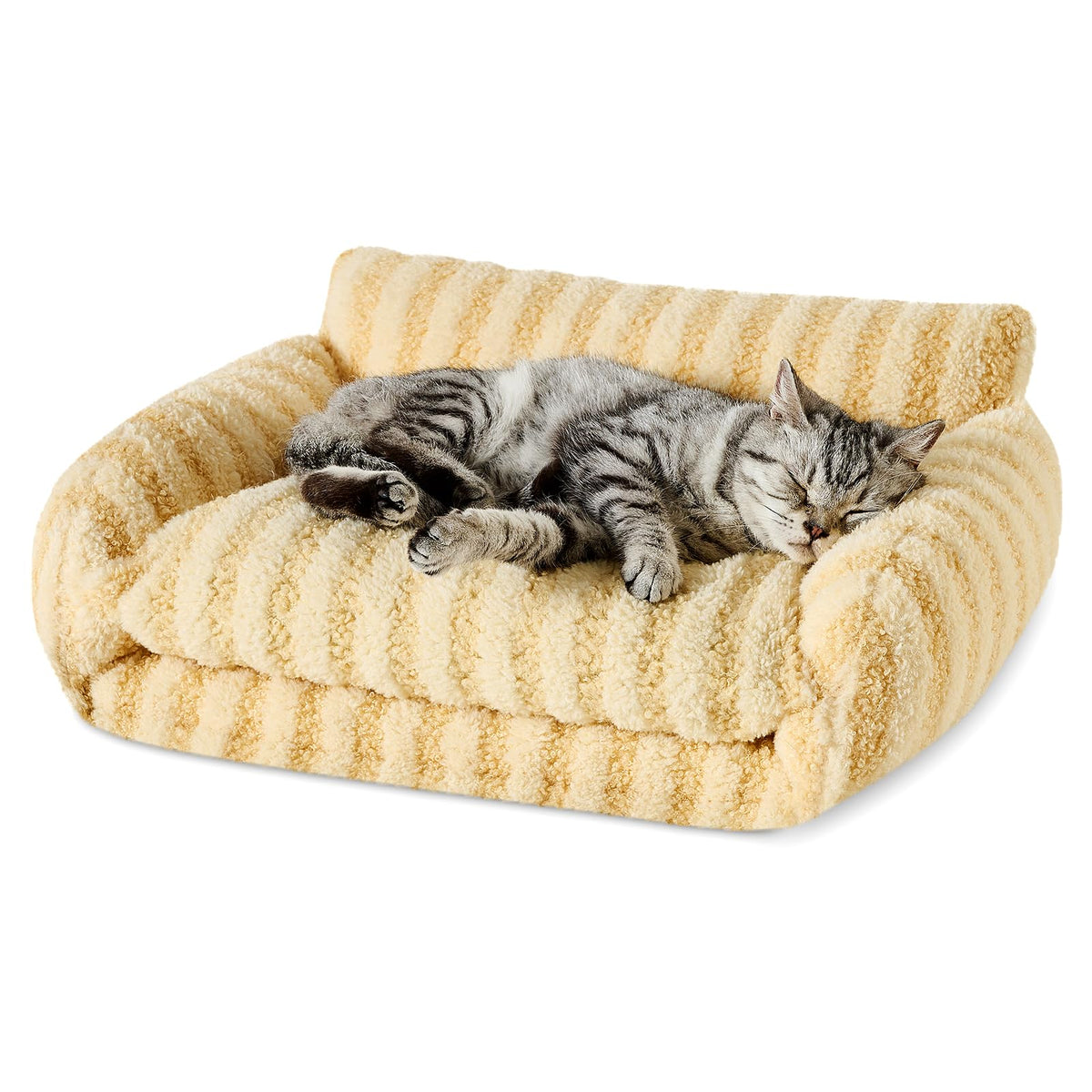 Cama Hollypet para gato con doble capa y soporte cómodo
