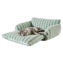 Hollypet Cama Gato Espuma Panal brinda soporte muscular y relajación diaria.