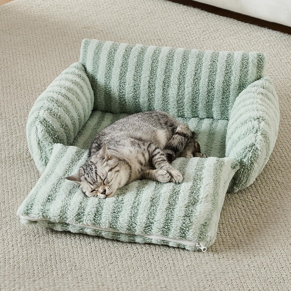 Hollypet Cama Gato Fácil Lavado funda removible apta para lavadora.