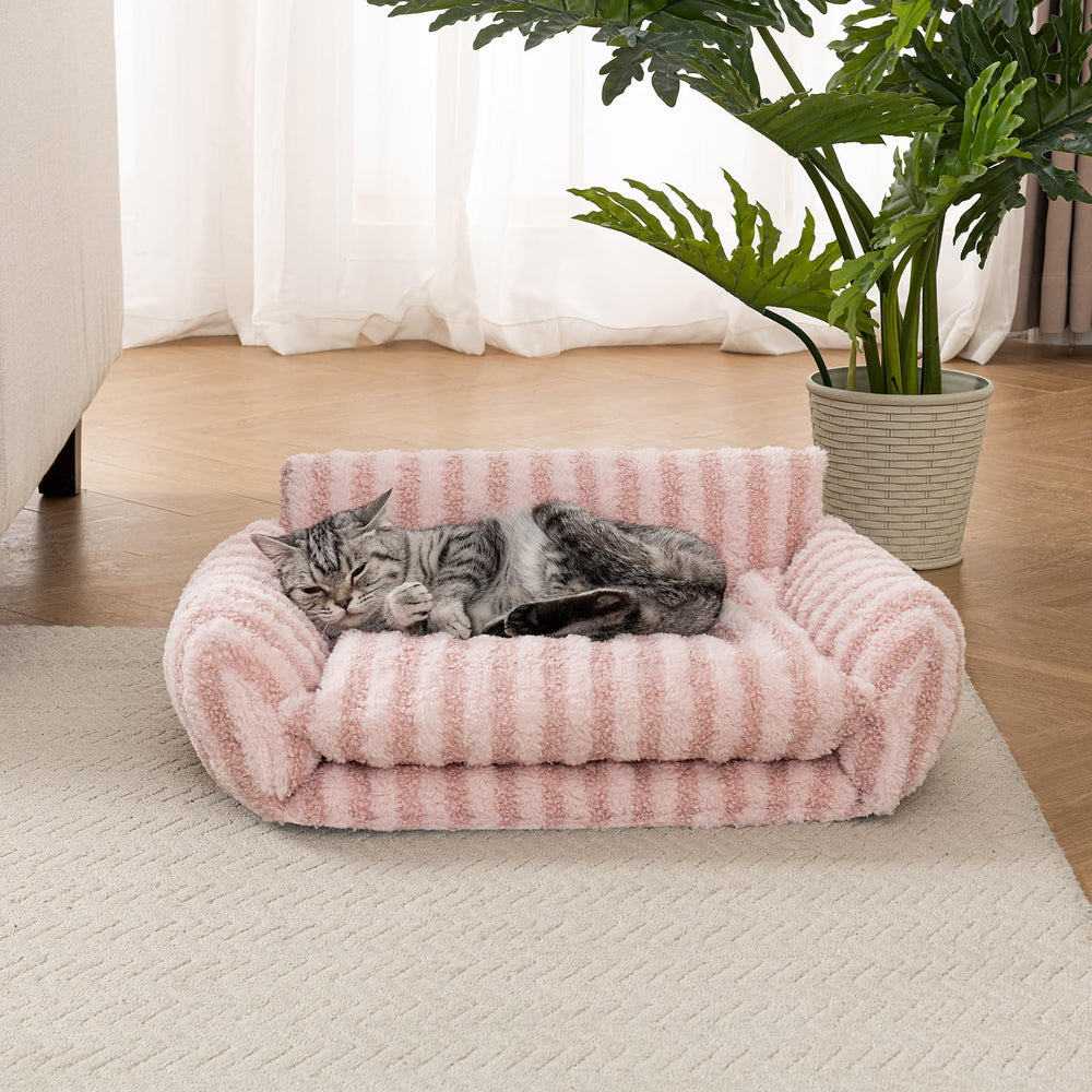 Hollypet cama gato tamaño-xs: tamaño compacto para gatos pequeños.